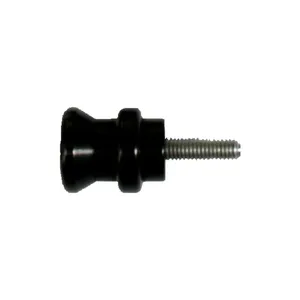 BIKE-LIFT, bobinas traseras de aluminio 6mm, negro