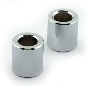 Chris, espaciadores para intermitente de 3/4" (19mm) de largo. Cromado