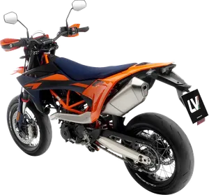 Tubo de escape principal metálico para motocicletas KTM y Husqvarna