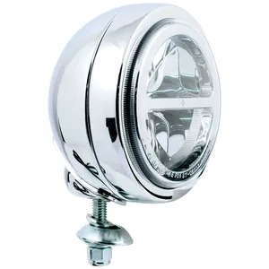 Foco LED estilo FL de 4-1/2". Cromado