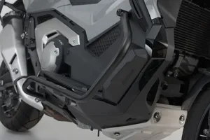 Barra de protección metálica para motocicleta