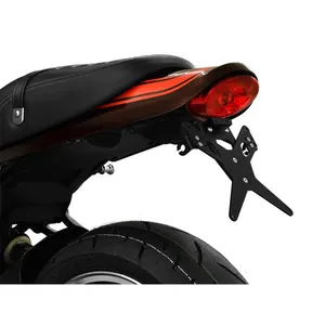 Soporte de matrícula Zieger X-Line negro