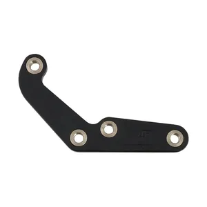 PM, Soporte de pinza, 11.5" delantero izquierdo. Negro