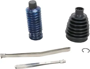 Kit estándar de fuelle CV para transmisión, vista frontal del conjunto de goma y metal