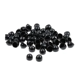 Cult-Werk, tapas de tornillos. Pack de 10. Negro
