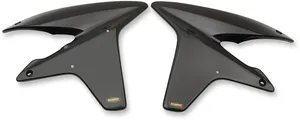 Replacement radiator plastic - TRX450R air intakes black