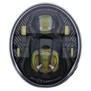 Unidad de faro LED brillante, breakout. Negro