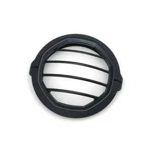 Moldura de faro Kuryakyn Dillinger de 5-3/4". Negro mate