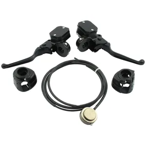 Kit de conversión de embrague hidráulico para manillar. Negro