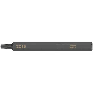 Puntera Torx Wera para destornillador de impacto TX15