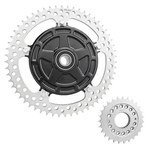Arlen Ness, Kit de conversión de cadena de transmisión Jagged Cush, Negro