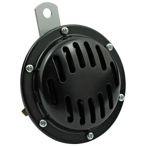 Bocina de disco personalizada. 101mm. tono alto. Negra