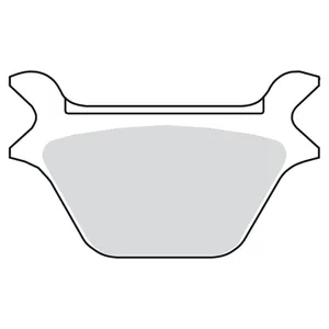 EBC, juego de pastillas de freno. Orgánicas