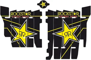 Adhesivos Rockstar para aletines de radiador - Rejilla CRF