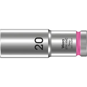 Wera, llave de vaso profunda de 20 mm