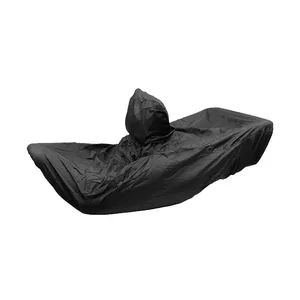 Funda de lluvia para asiento Mustang negro liso