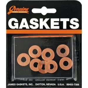 James, kit de arandelas de junta para tapa de caja de balancines. Cobre