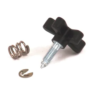 Juego de tornillo de tensión del acelerador. Pomelo grande de plástico