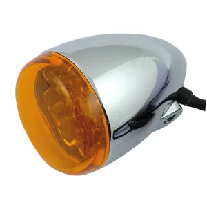 Chris Products, intermitentes LED Bullet. Ámbar. Lente ámbar