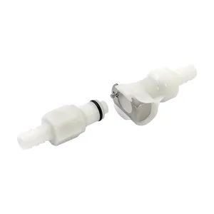 Motion Pro, conector de manguera de combustible. 5/16" D.I. Cierre doble