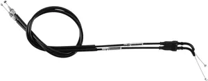 Cable de acelerador de vinilo negro