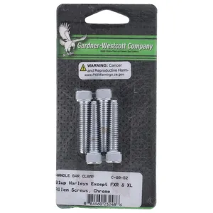 Kit de abrazadera superior de horquilla con tornillos Allen