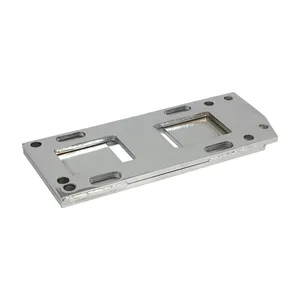 Placa de montaje de caja de cambios de 4 velocidades. Cromada
