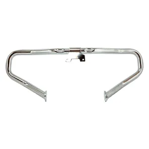 Protector de motor 1-1/4". recortado, cromado