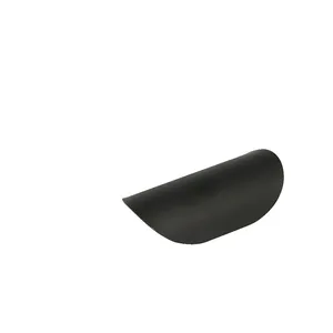 Protector térmico universal liso 4" largo negro
