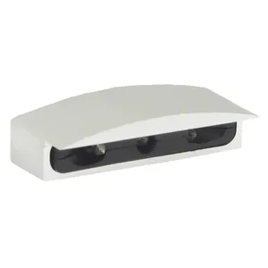 Luz LED para matrícula Micro, carcasa plateada