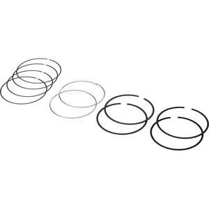 Juego de anillos de pistón Hastings 107" M8 cromados. +.020"