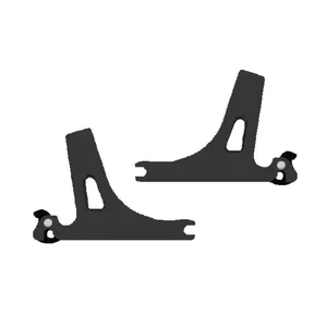 Placas laterales desmontables para sissy bar