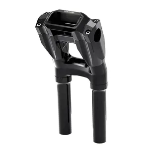 Kraus, juego de elevadores Core Kickback. Elevación de 10" (250mm). Negro