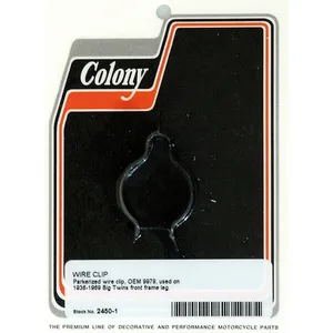 Colony, clip de cable para pata delantera del bastidor