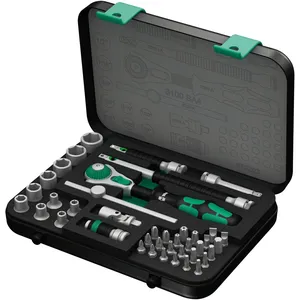 Kit de carraca rápida Wera 8100 SA 4 Zyklop 1/4" drive - tallas US
