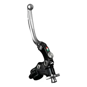 Accossato, palanca de embrague con cable. 29mm NRST. Plateado