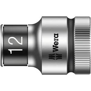 Llave de vaso Wera Zyklop 1/2" con función de retención - Métrica 12.0