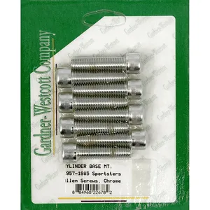 Juego de tornillos allen para base de cilindro