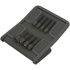 Juego de llaves de tuercas Wera con cuadrado de 1/4" con funda de cinturón
