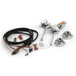 Kit de controles de manillar cromado