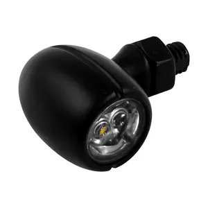 Mini Q, luz trasera/intermitente 3 en 1. Negro