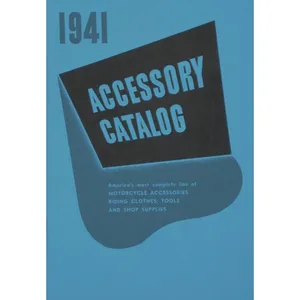 Catálogo de accesorios 1941