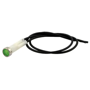 Luz indicadora de 3/8. Verde, sin símbolo