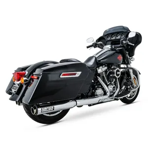 V&H, Silenciadores slip-on Supersport 400. Cromado