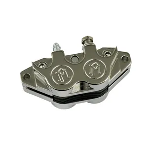 Pinza 'clásica' de 4 pistones 125x4RSPH. Cromada