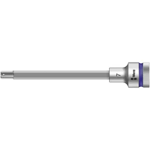 Punta hexagonal Wera Zyklop con accionamiento de 1/2" y función de retención