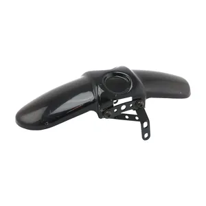 Guardabarros delantero 'Bobber' Cult-Werk, FXBB. Negro brillante