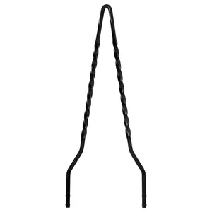 Barra sissy Cycle Visions Twisted Stick 30", negra