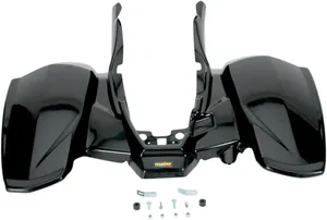 Replacement mudguard plastic - rear pred 500 black