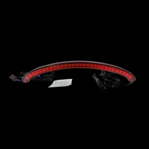 Custom Dynamics, luz trasera central LED FXFB Fat Bob. Roja